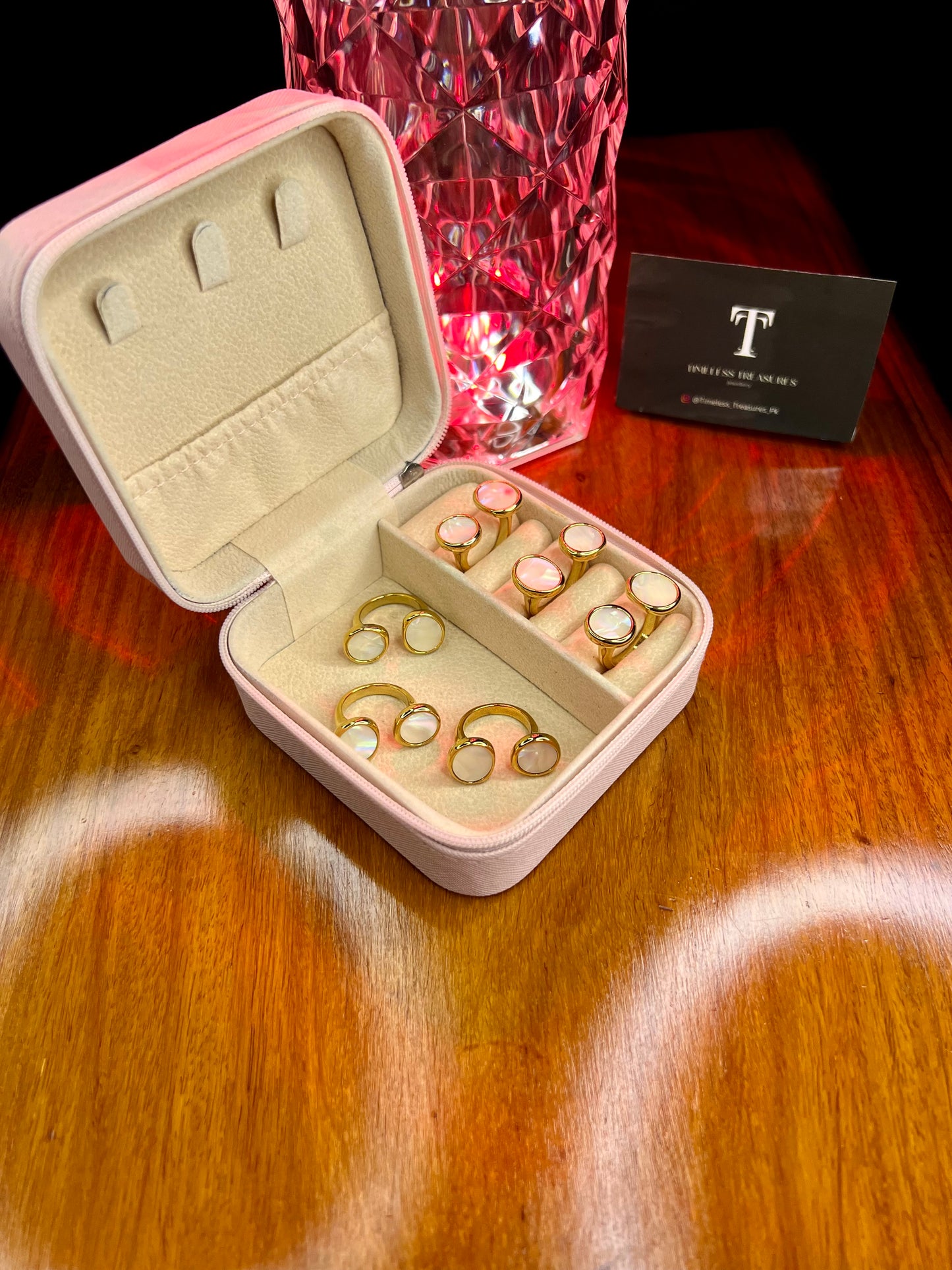 Premium Quality Stainless Steel 18k Marbella Ring