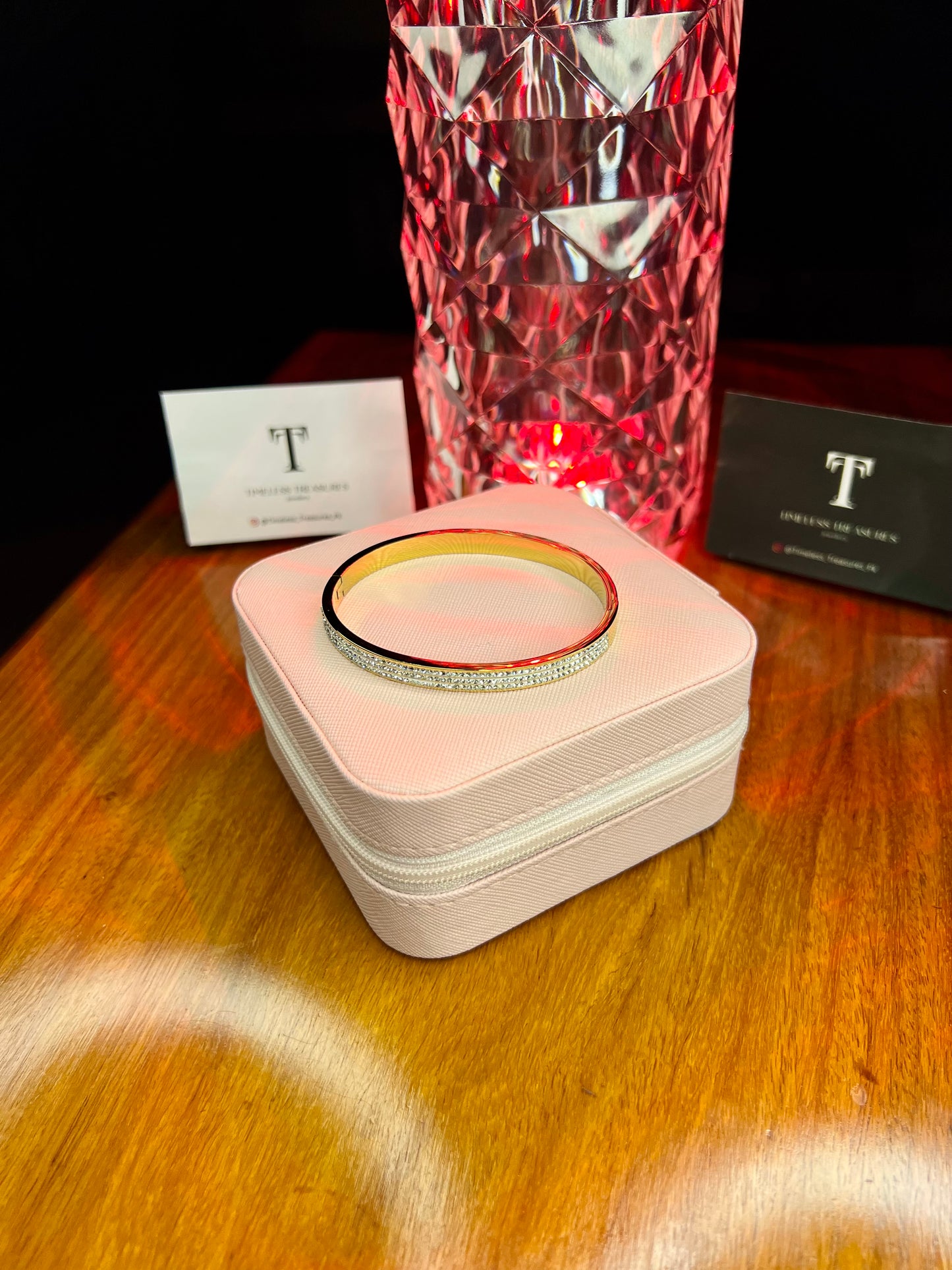 Premium Quality Stainless Steel 18k Lux Gleam Bangle