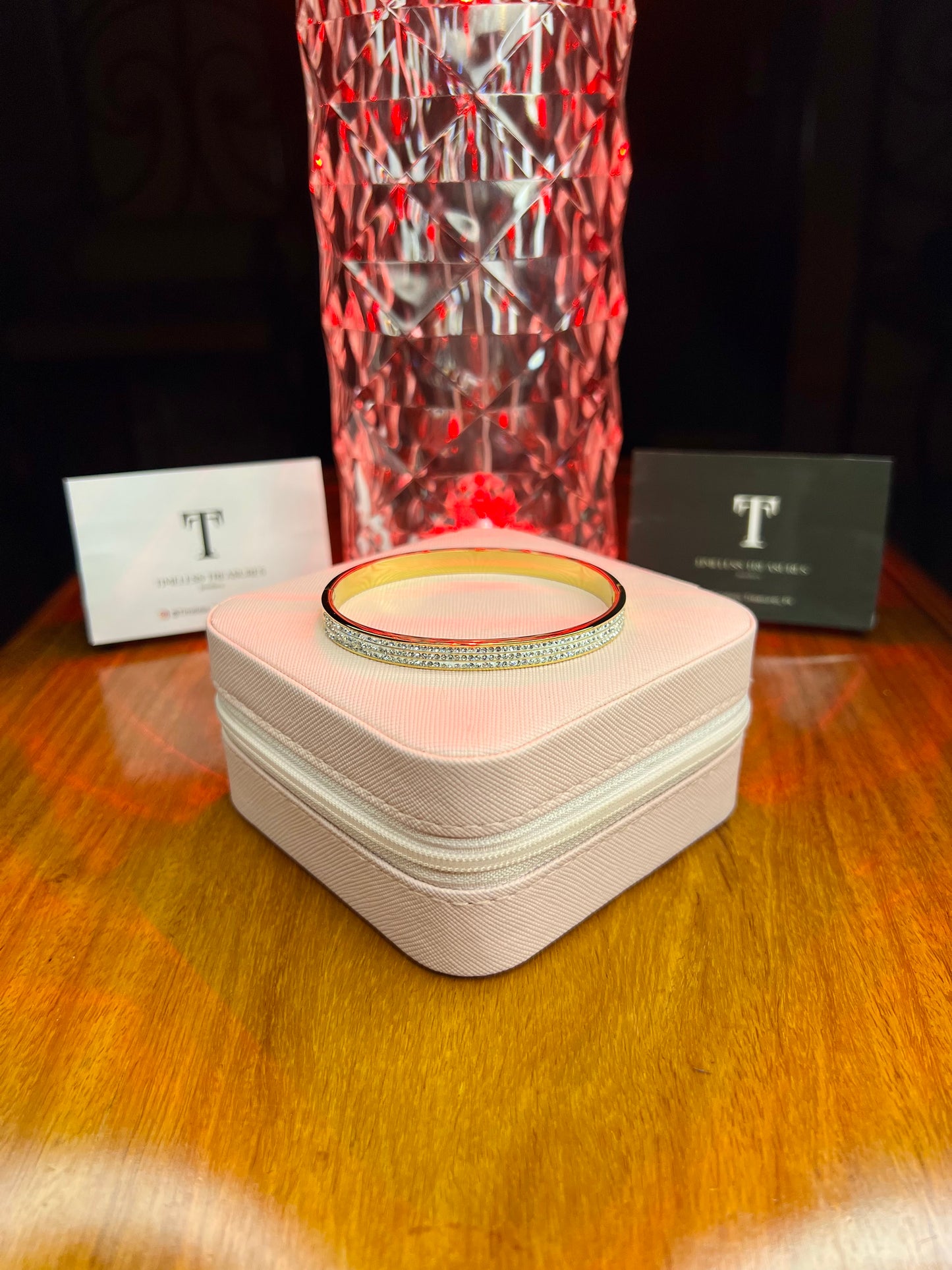 Premium Quality Stainless Steel 18k Lux Gleam Bangle