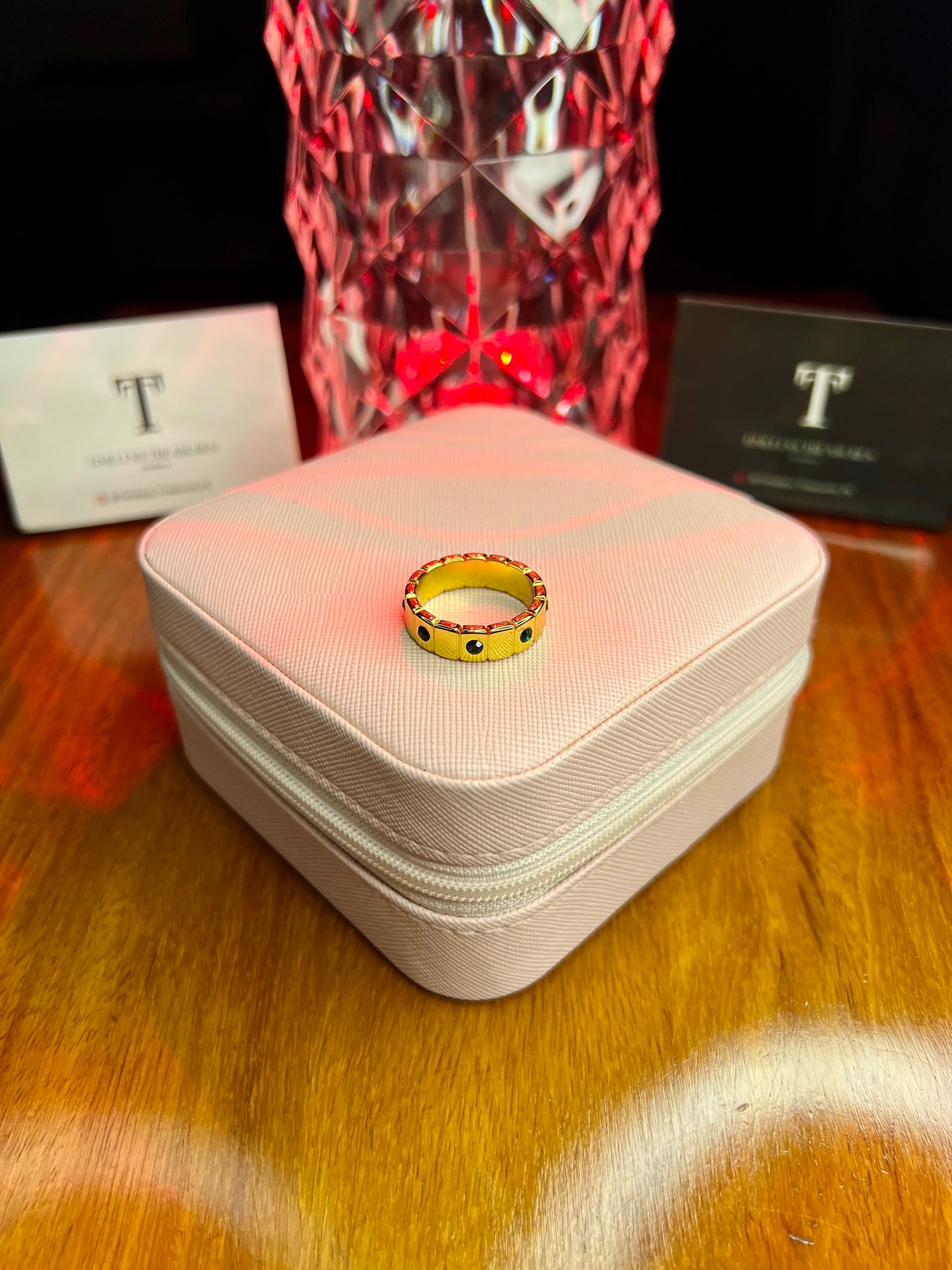 Premium Quality Stainless Steel 18k Gold Plated Rings