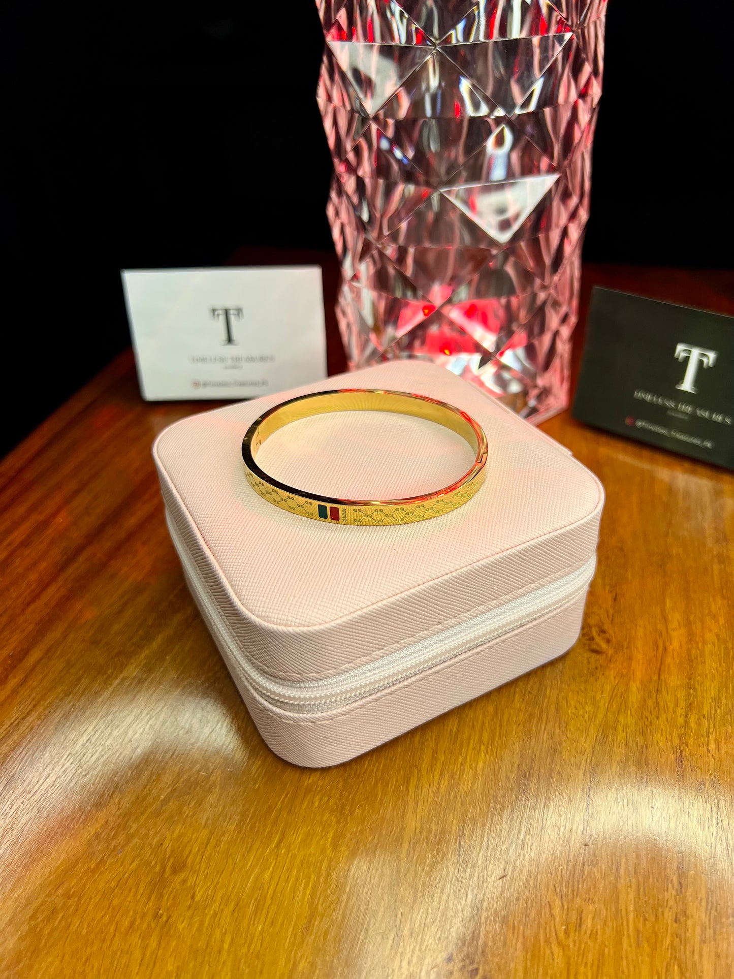 Premium Quality Stainless Steel 18k Gucci Classic Handcuff