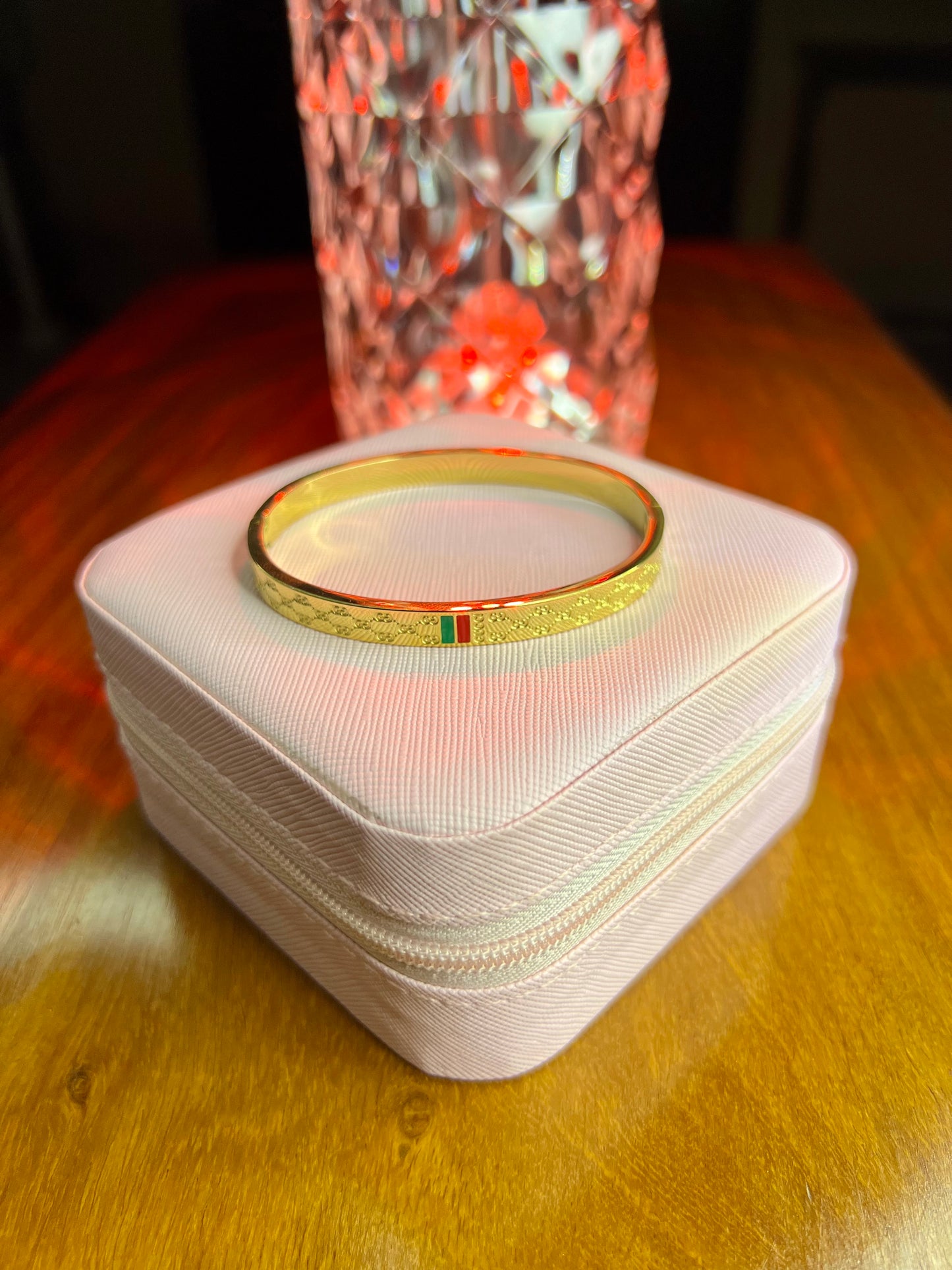 Premium Quality Stainless Steel 18k Gucci Classic HandCuff