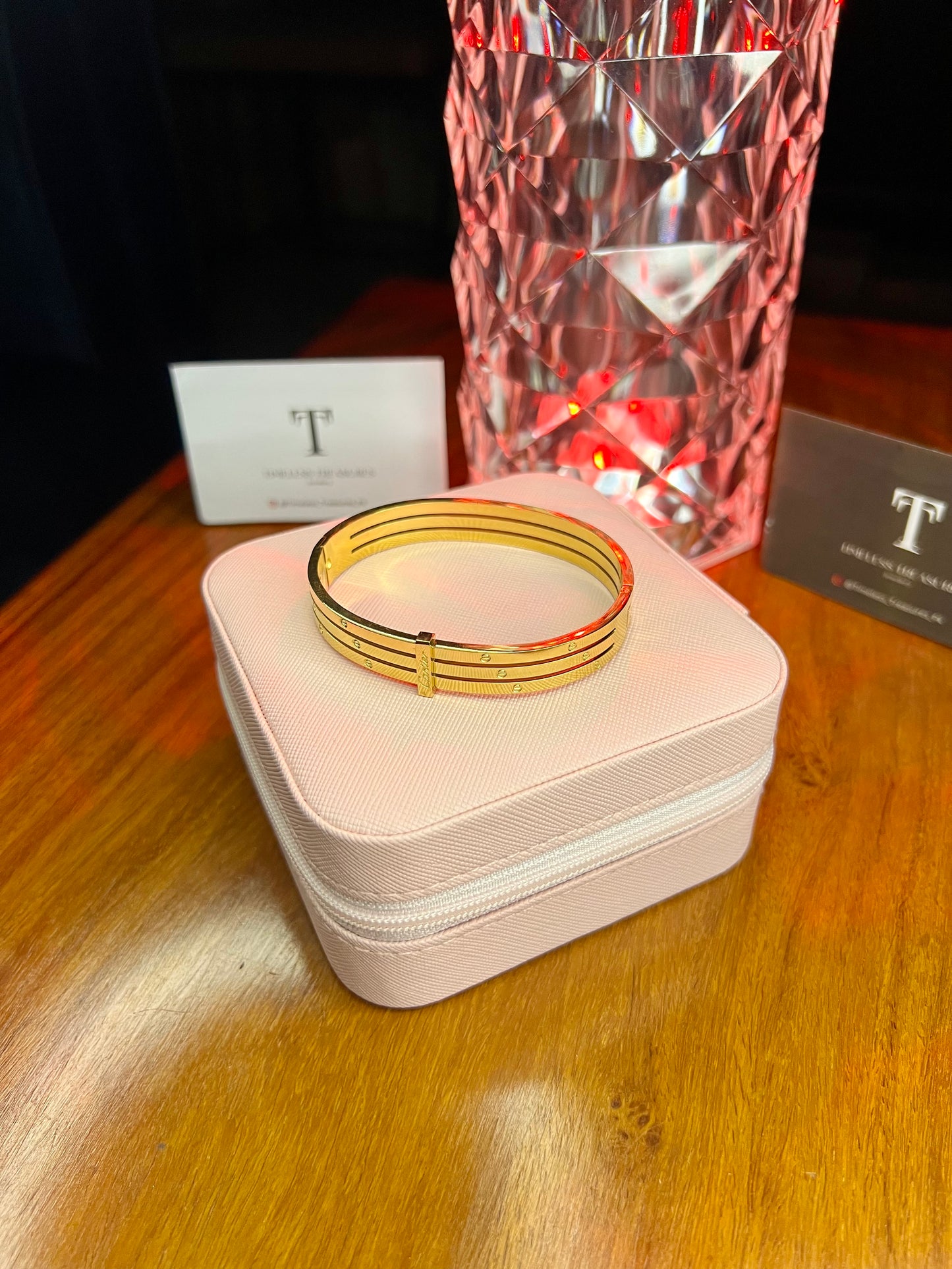 Premium Quality Stainless Steel 18k Cartier Multi Layer Luxury Handcuff