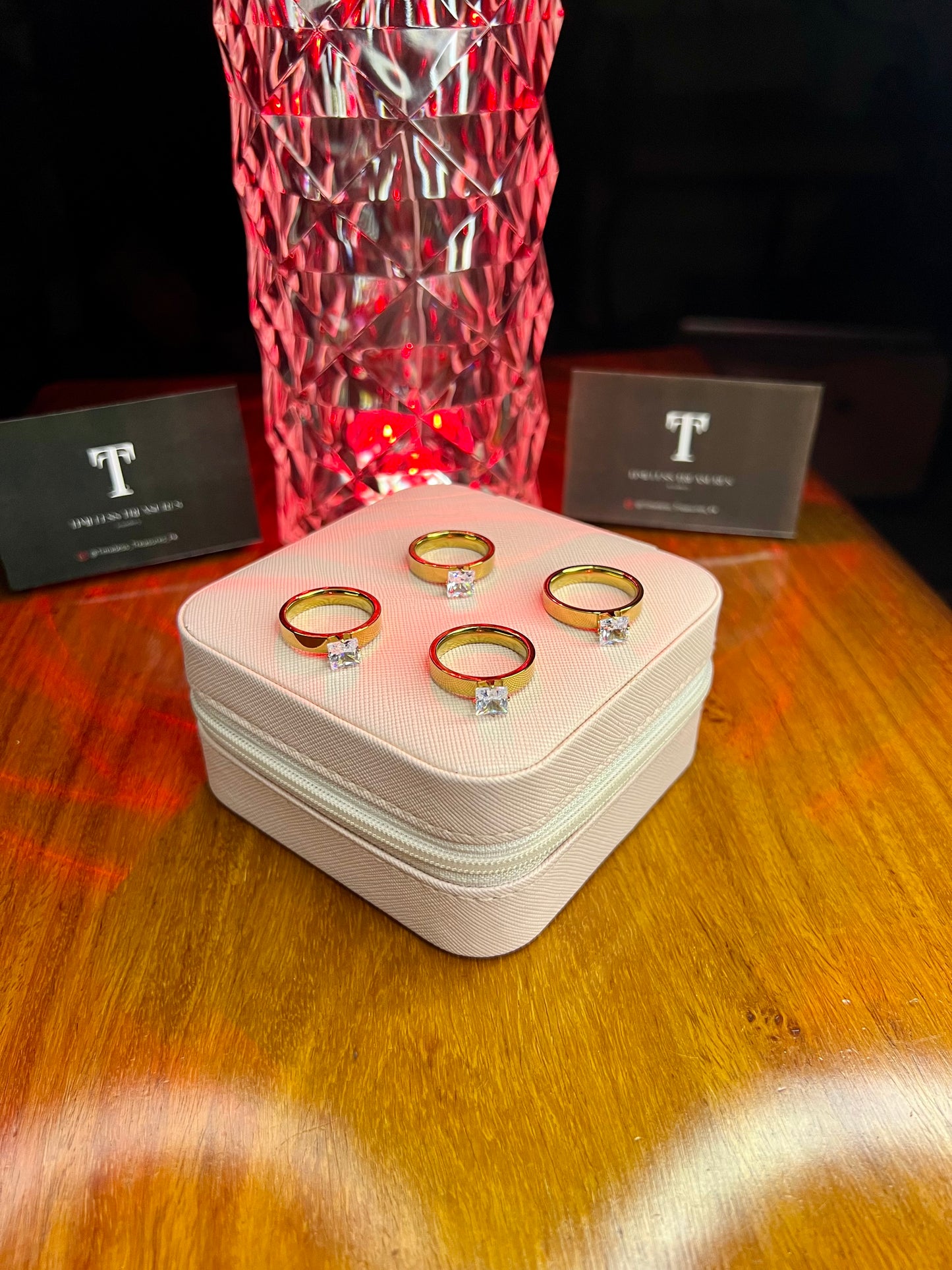 Premium Quality Stainless Steel 18k Nova Luxe Ring