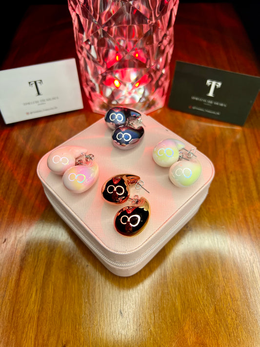 Premium Quality Stainless Steel 18k Drop Enamel EarStuds