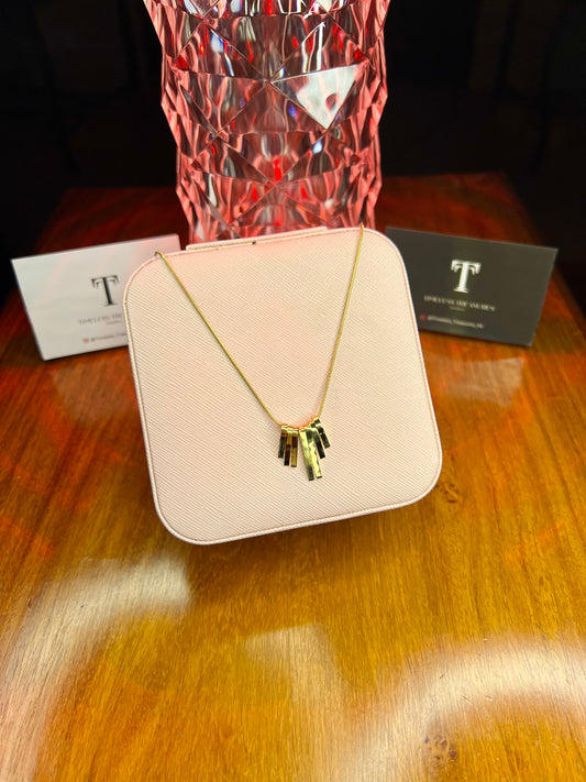 Premium Quality Stainless Steel 18k Drop Necklace