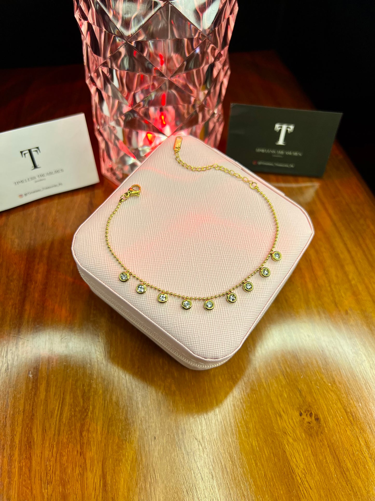 Premium Quality Stainless Steel 18k MoonStone Bracelet