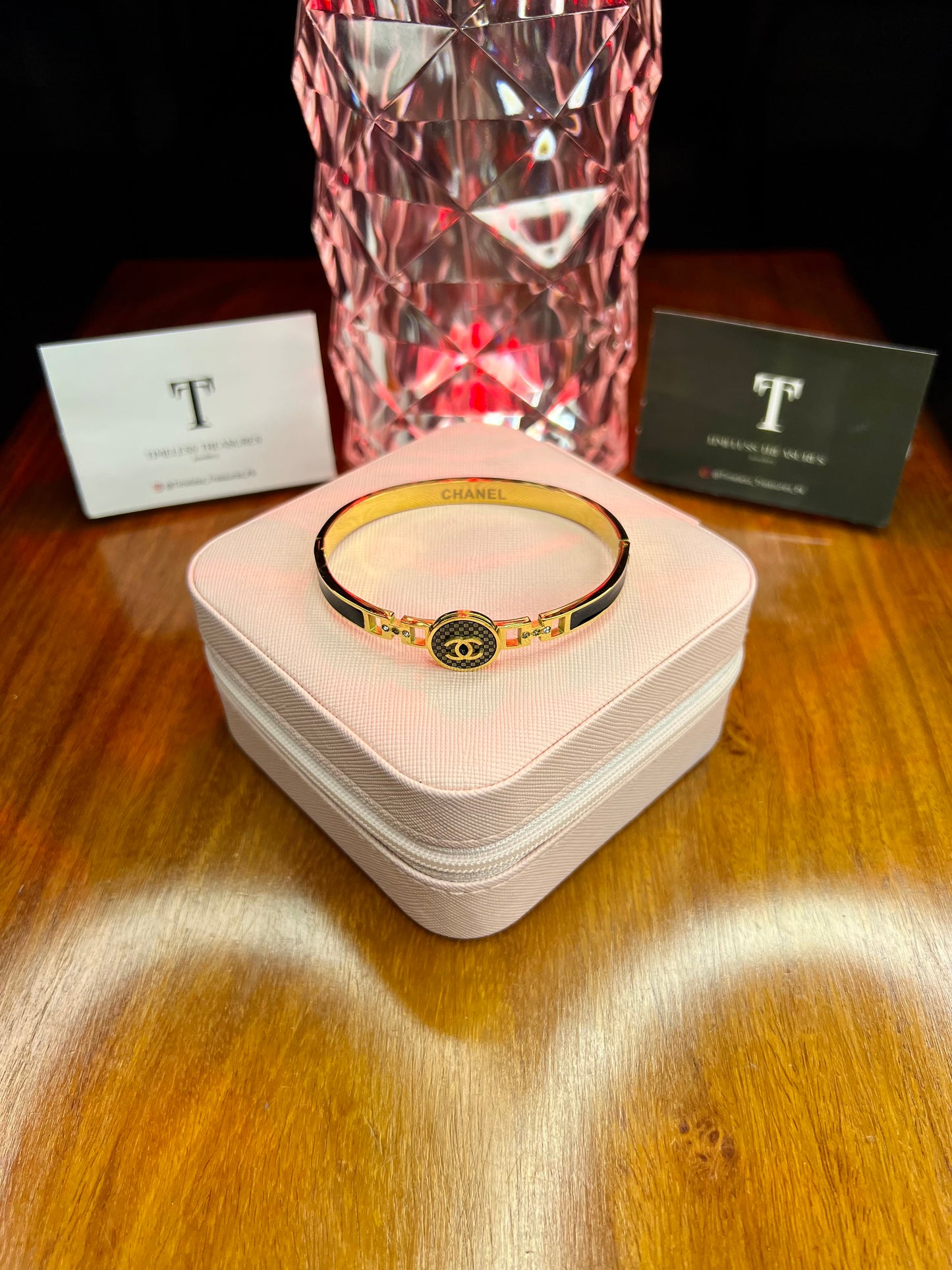 Premium Quality Stainless Steel 18k Chanel Luxury Handcuff