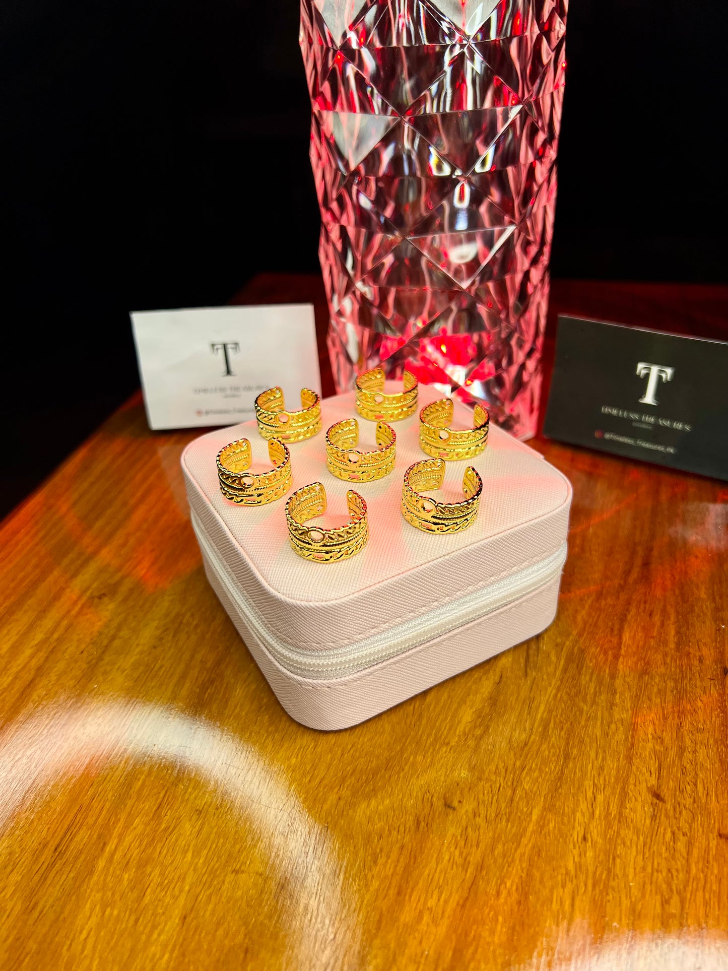 Premium Quality Stainless Steel 18k Lux Heritage Ring