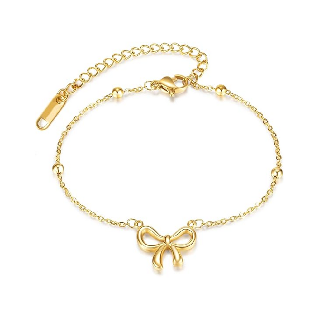 Premium Quality Stainless Steel 18k Good Bow Bracelet