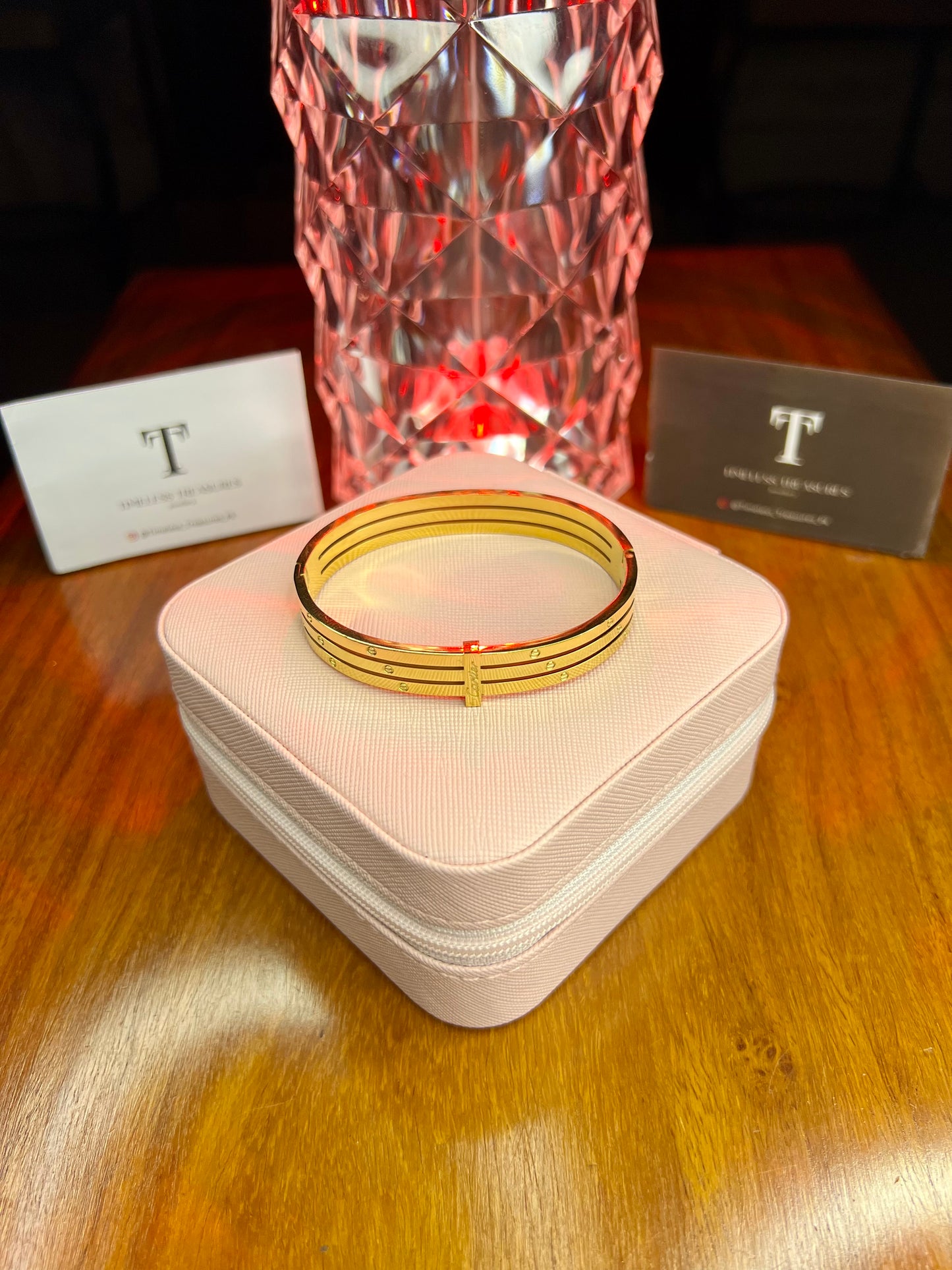 Premium Quality Stainless Steel 18k Cartier Multi Layer Luxury Handcuff