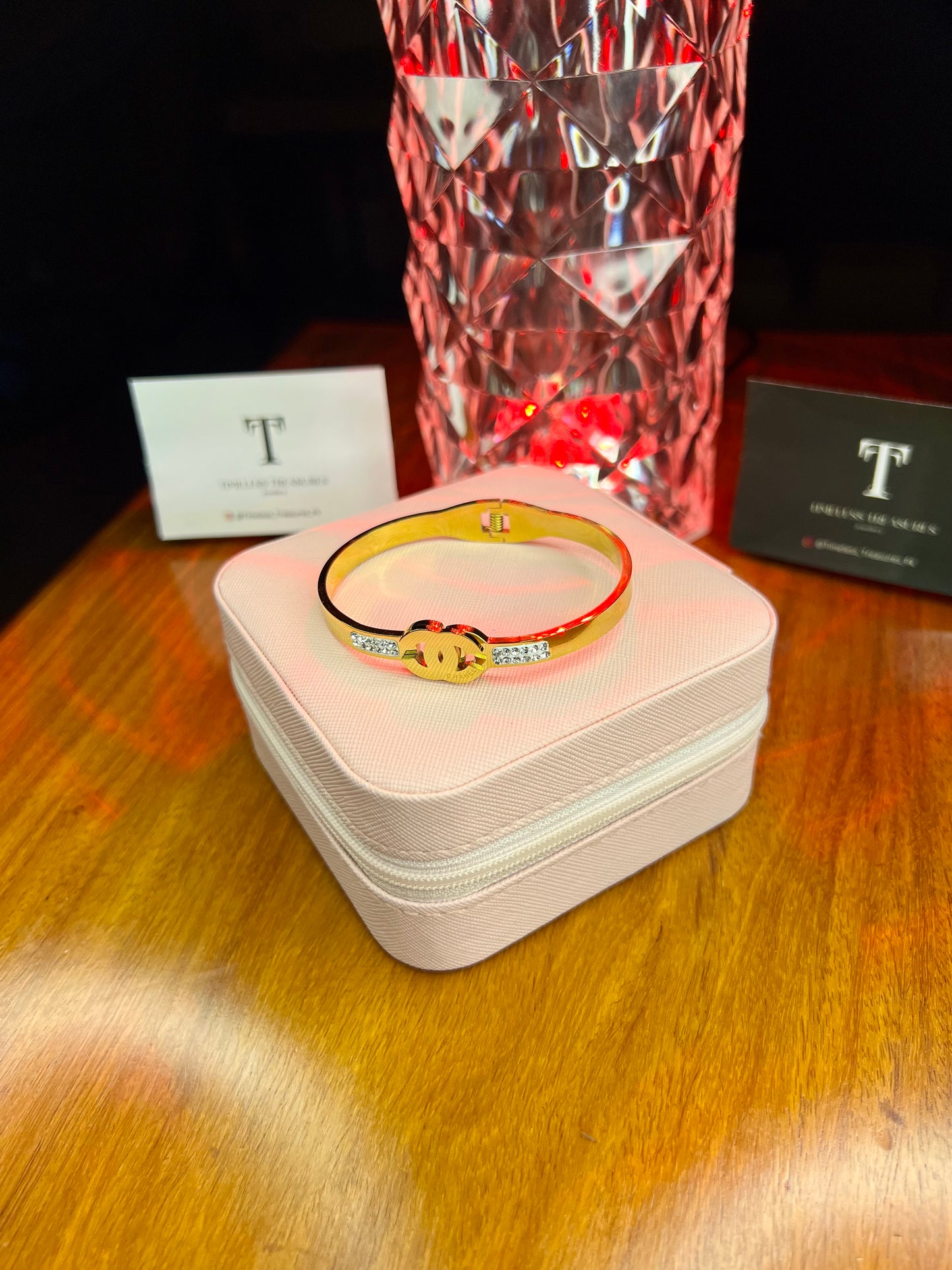 Premium Quality Stainless Steel 18k Chanel Harmony Handcuff