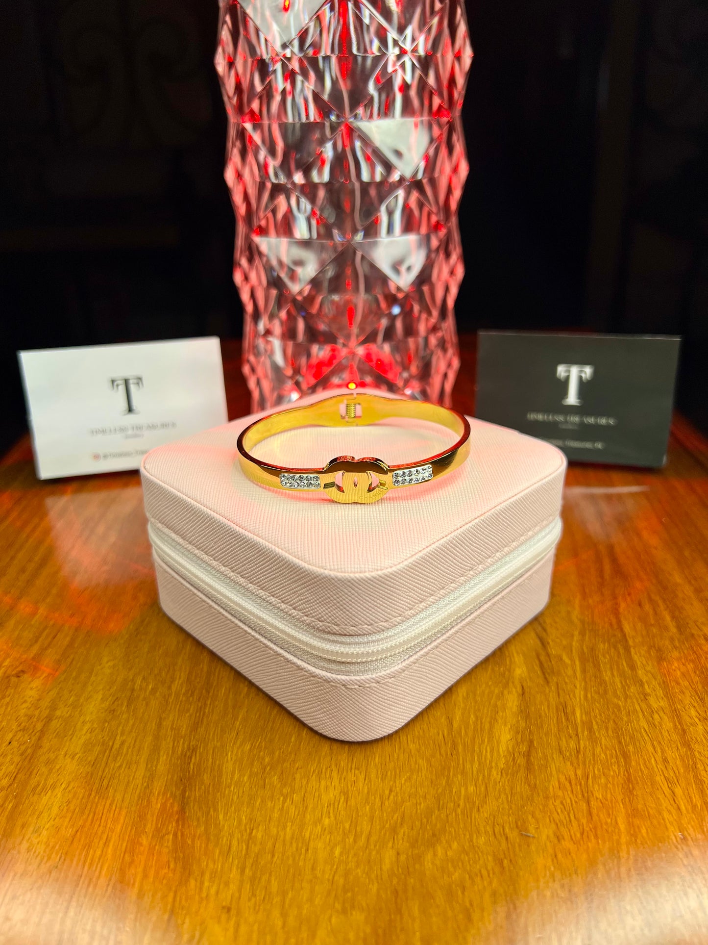 Premium Quality Stainless Steel 18k Chanel Harmony Handcuff