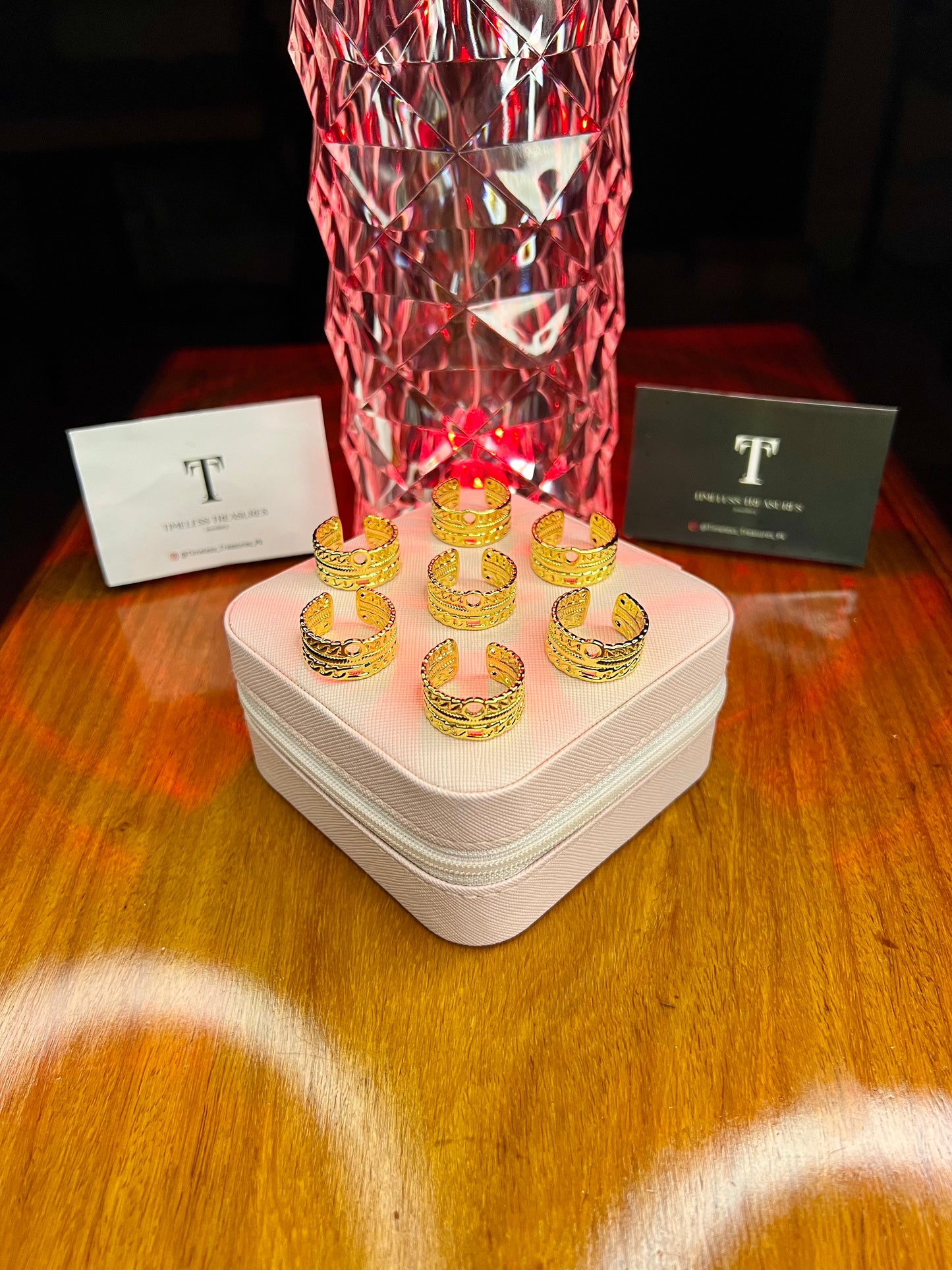 Premium Quality Stainless Steel 18k Lux Heritage Ring