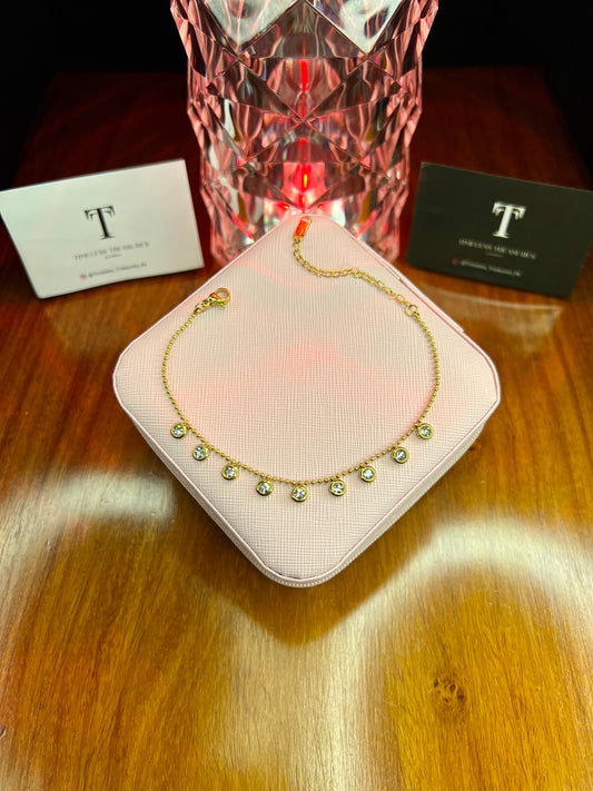 Premium Quality Stainless Steel 18k MoonStone Bracelet