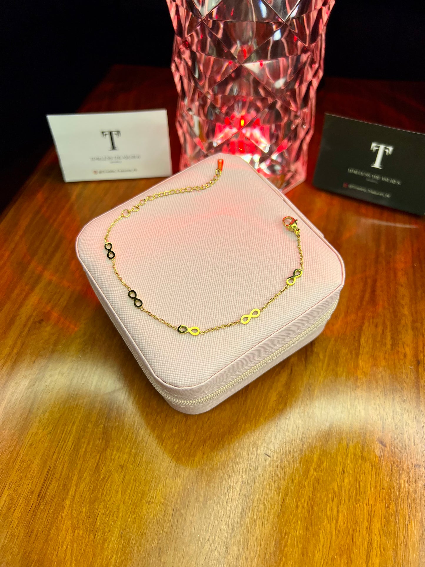 Premium Quality Stainless Steel 18k Infinity Grace Bracelet