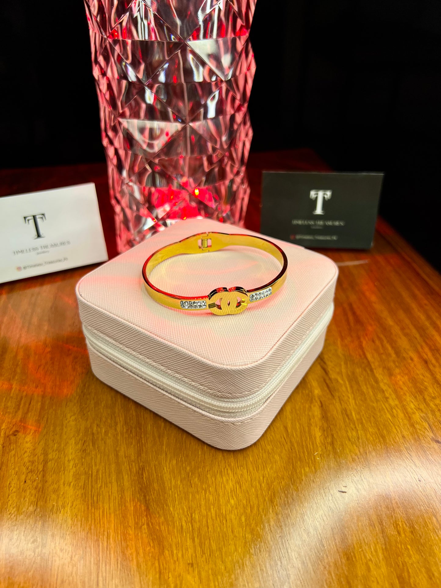 Premium Quality Stainless Steel 18k Chanel Harmony Handcuff