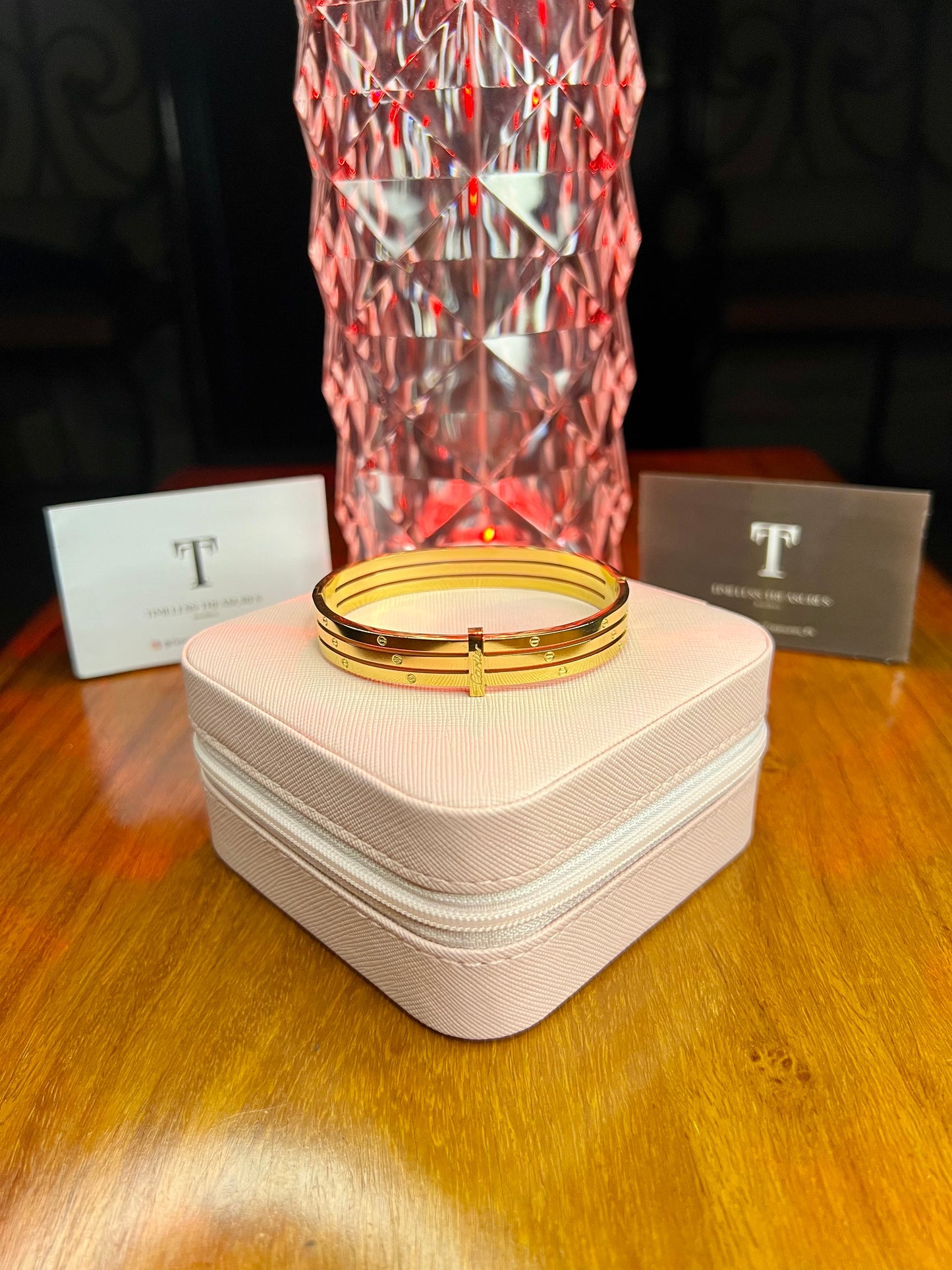 Premium Quality Stainless Steel 18k Cartier Multi Layer Luxury Handcuff