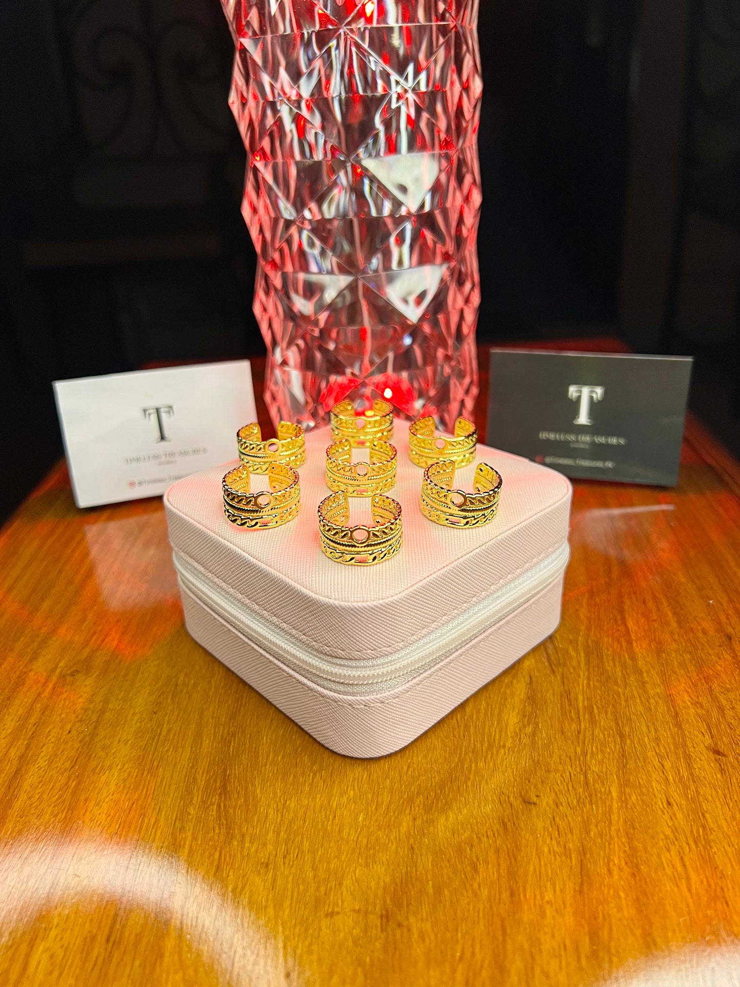 Premium Quality Stainless Steel 18k Lux Heritage Ring