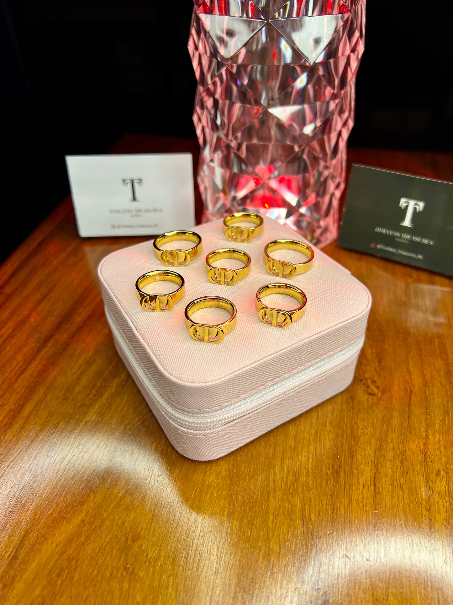 Premium Quality Stainless Steel 18k Dior Ring