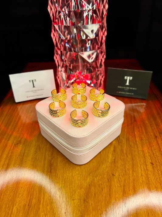 Premium Quality Stainless Steel 18k Lux Heritage Ring