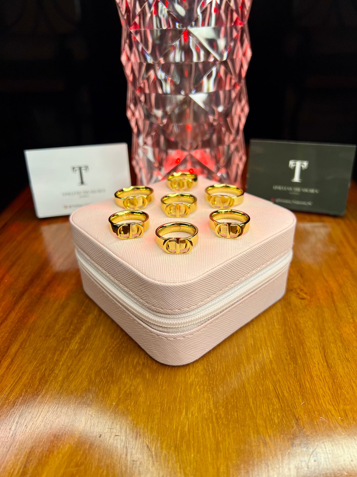 Premium Quality Stainless Steel 18k Dior Ring