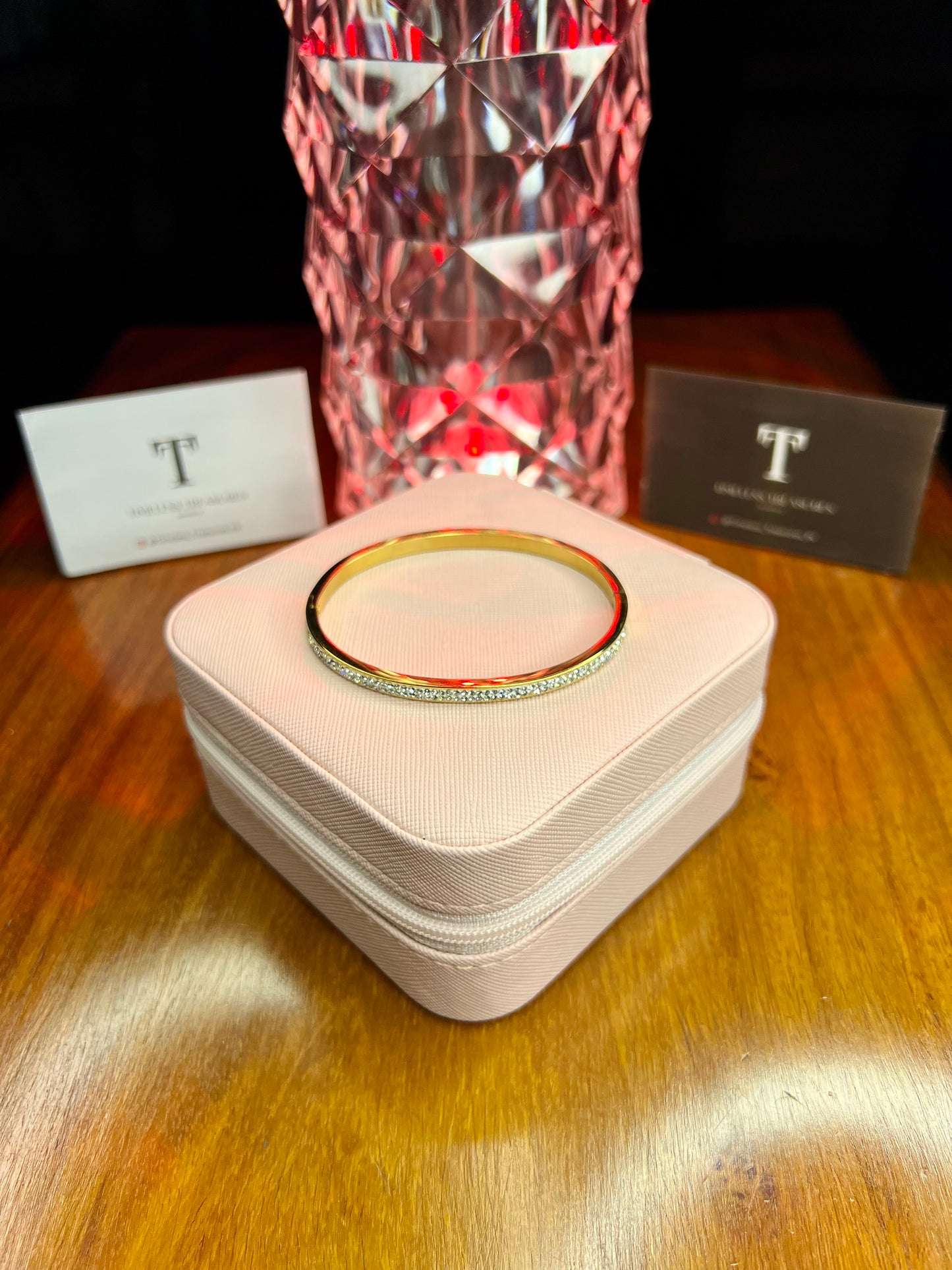 Premium Quality Stainless Steel 18k Lumière Handcuff