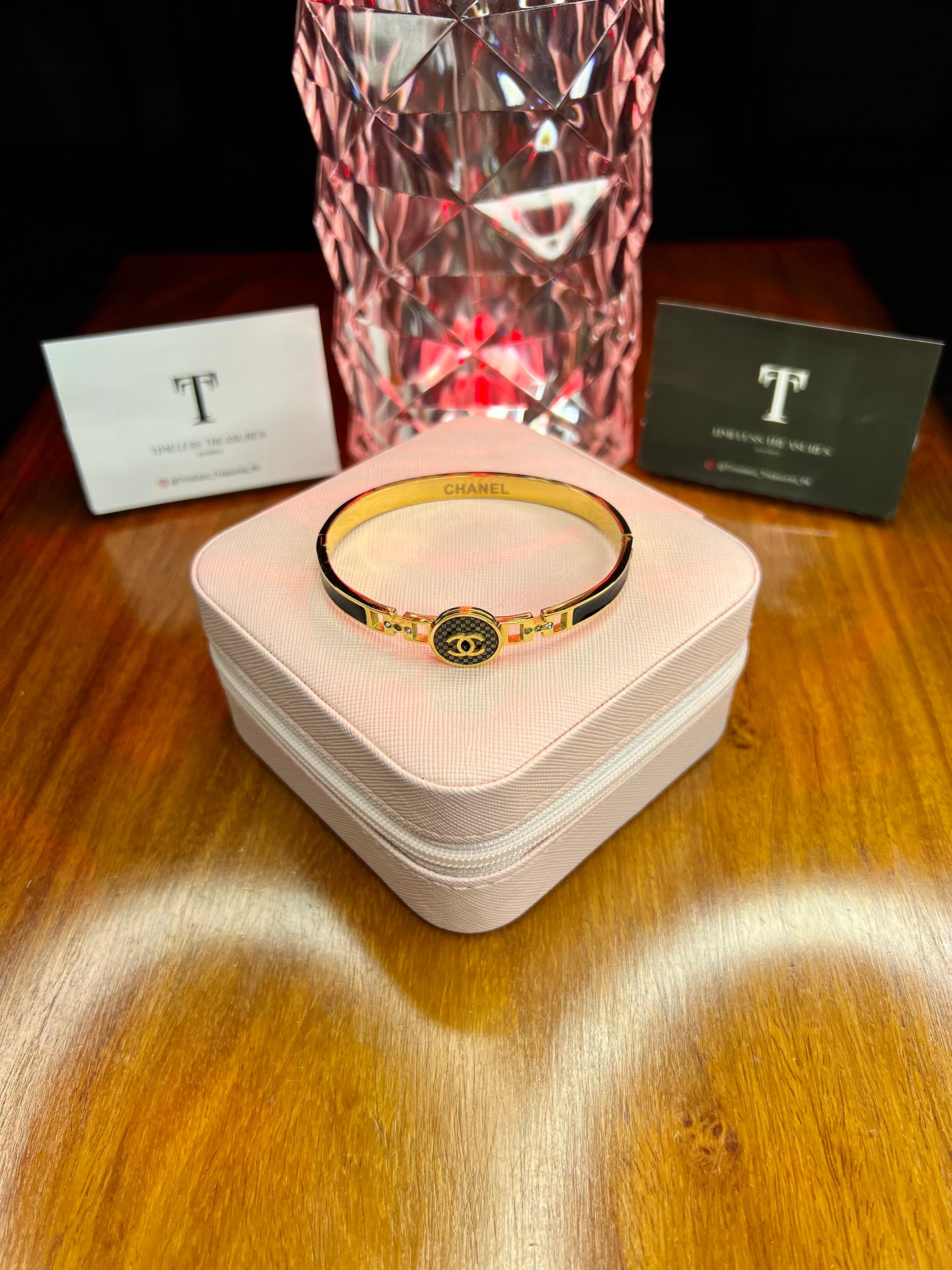 Premium Quality Stainless Steel 18k Chanel Luxury Handcuff