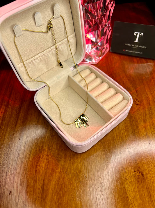 Premium Quality Stainless Steel 18k Drop Necklace