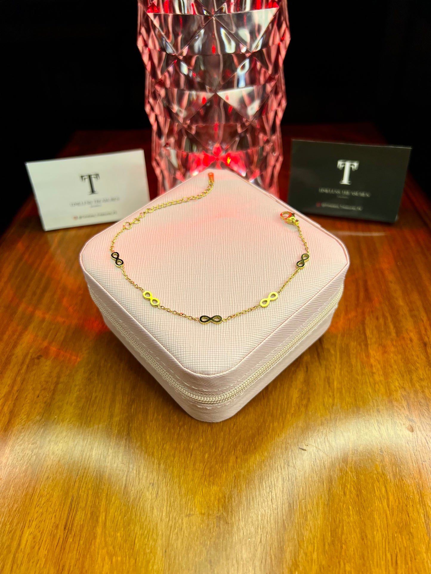 Premium Quality Stainless Steel 18k Infinity Grace Bracelet