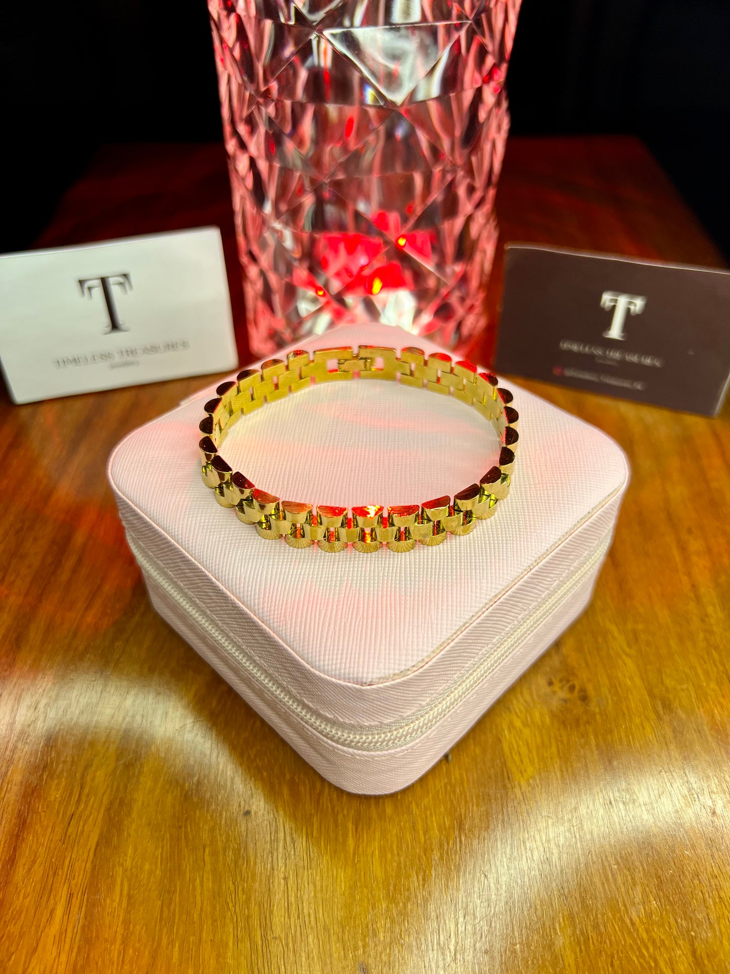 Premium Quality Stainless Steel Rolex Chain Bracelet