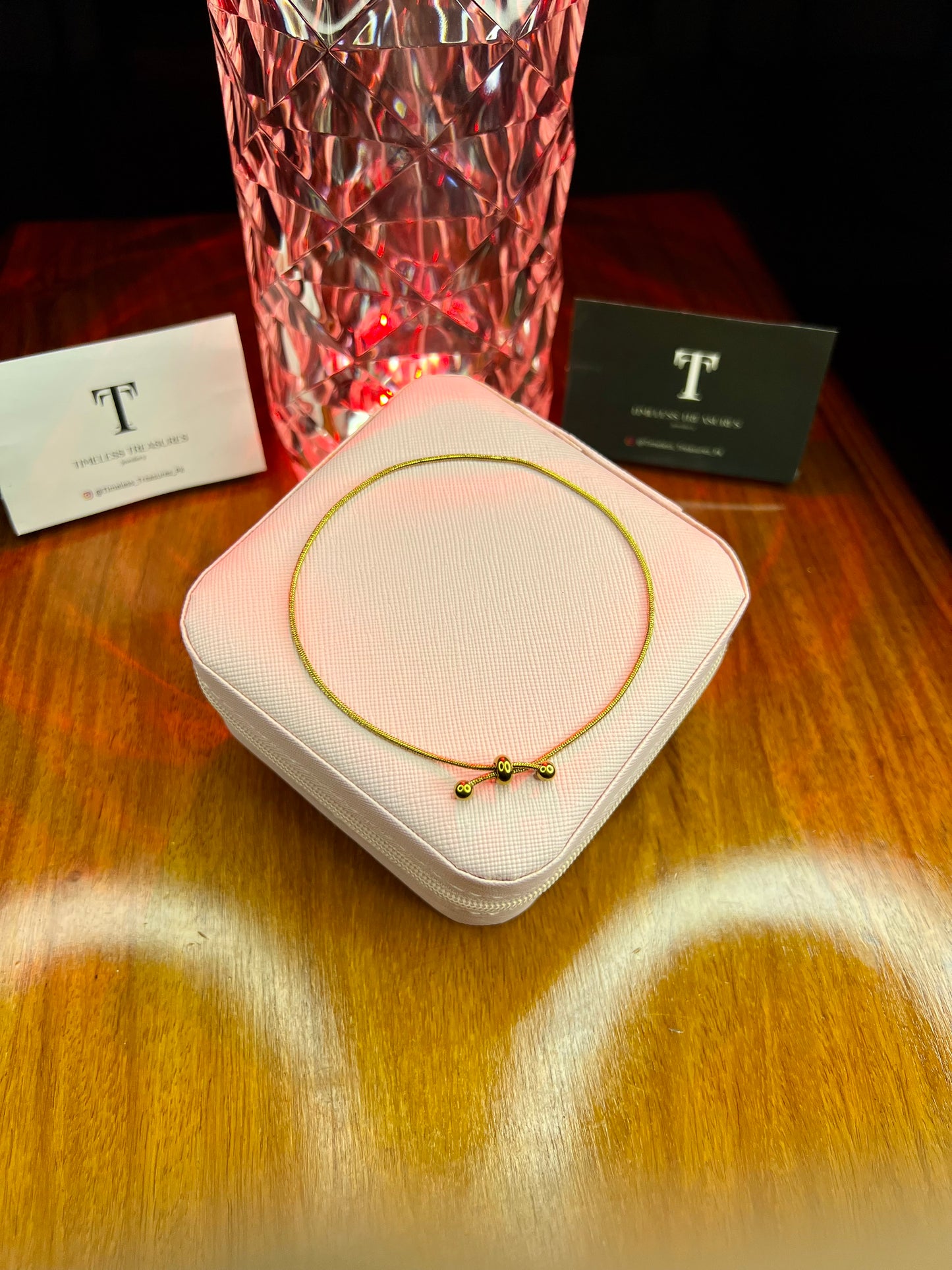 Premium Quality Stainless Steel 18k Sunlit Knot Bracelet