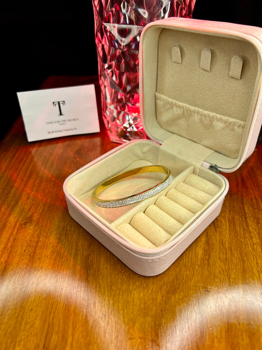 Premium Quality Stainless Steel 18k Lux Gleam Bangle