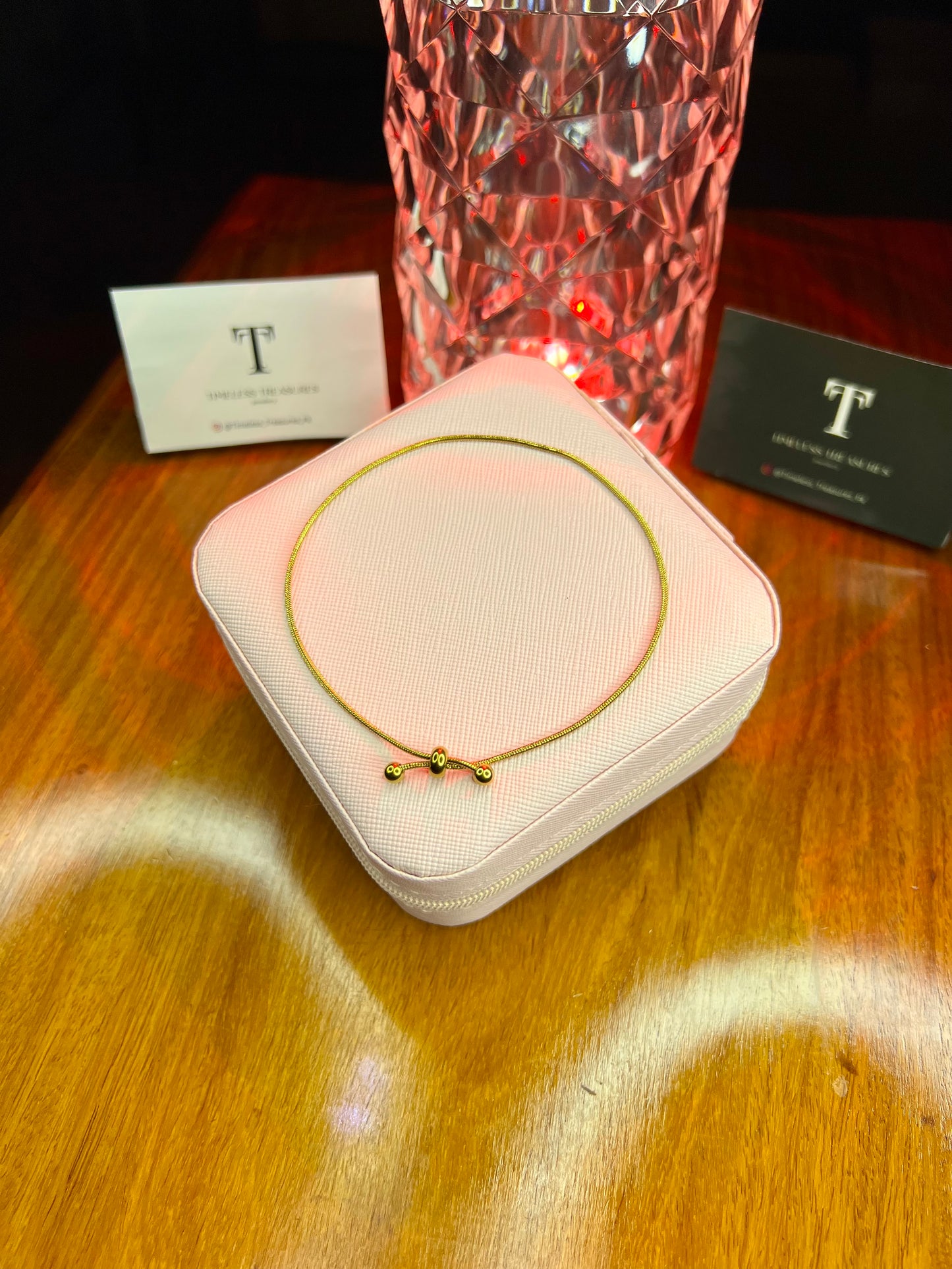 Premium Quality Stainless Steel 18k Sunlit Knot Bracelet