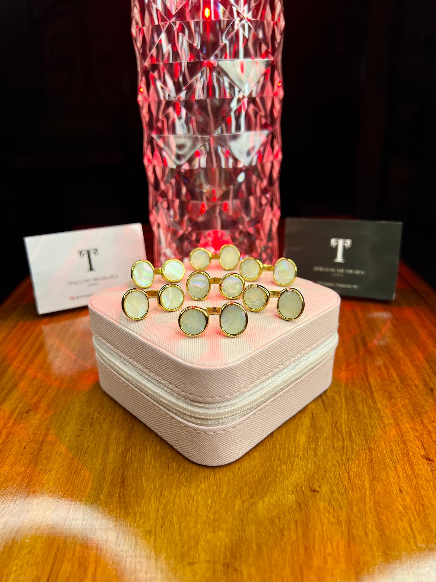 Premium Quality Stainless Steel 18k Marbella Ring