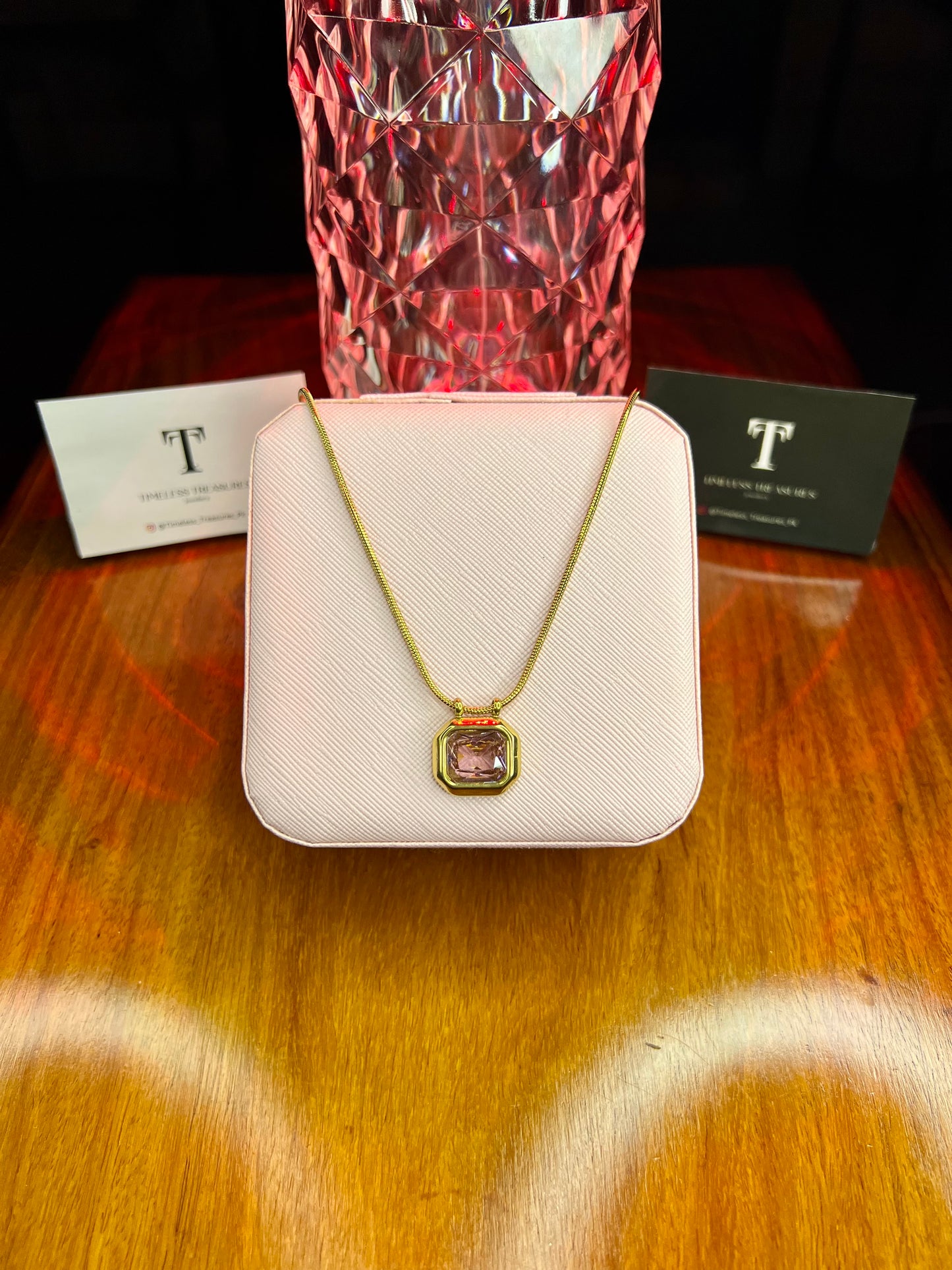 Premium Quality Stainless Steel 18k Lumiere Pendant