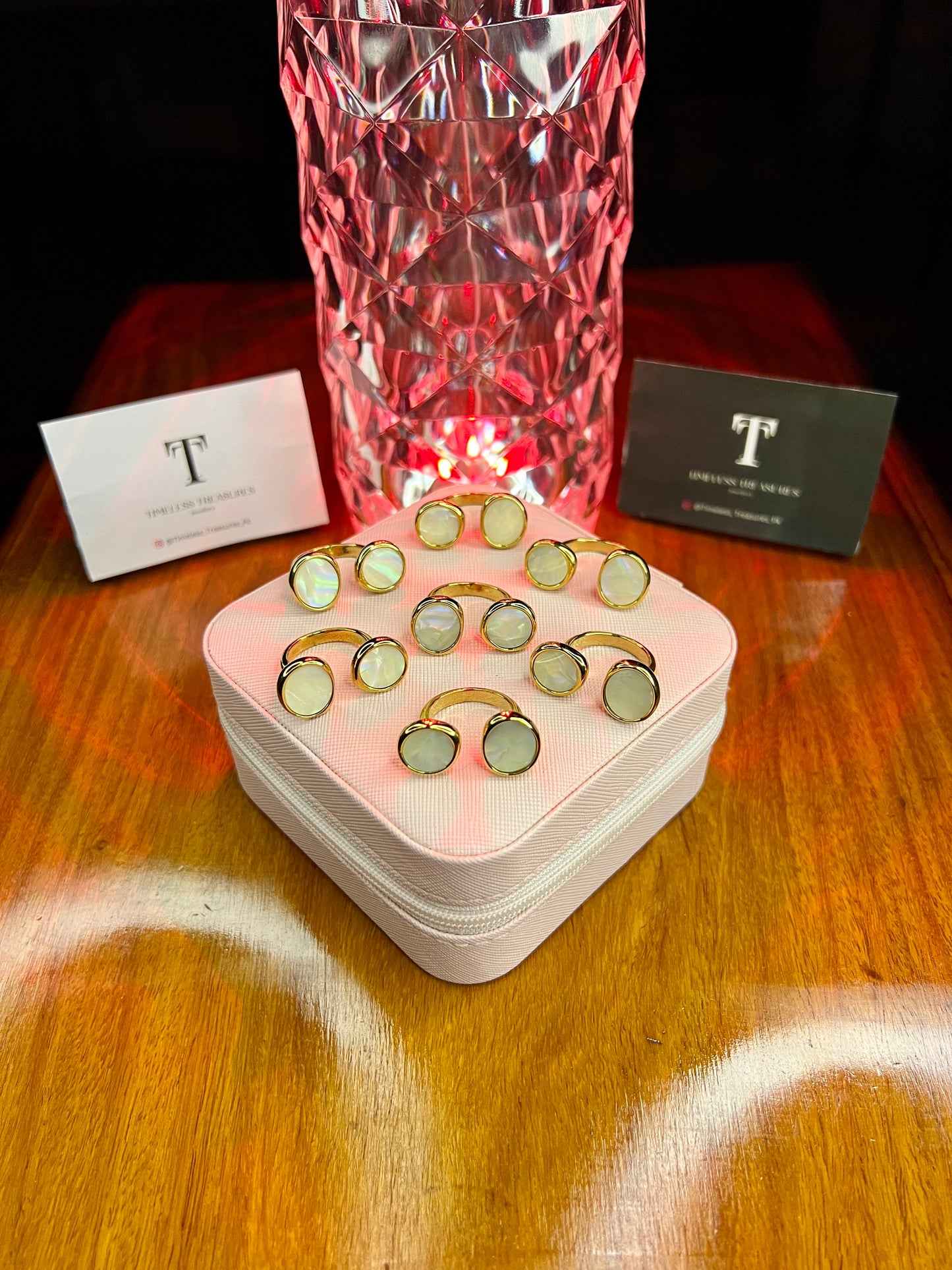 Premium Quality Stainless Steel 18k Marbella Ring