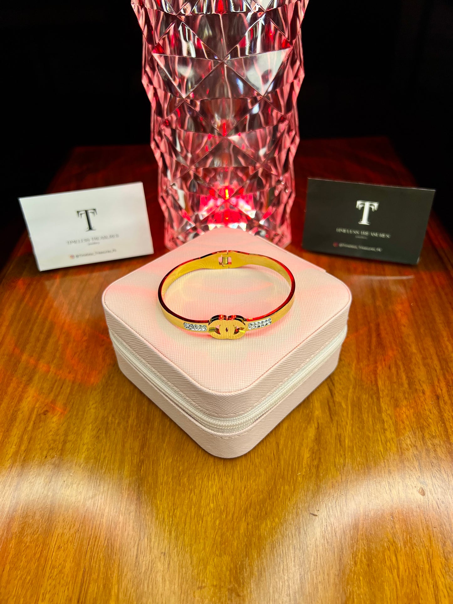 Premium Quality Stainless Steel 18k Chanel Harmony Handcuff