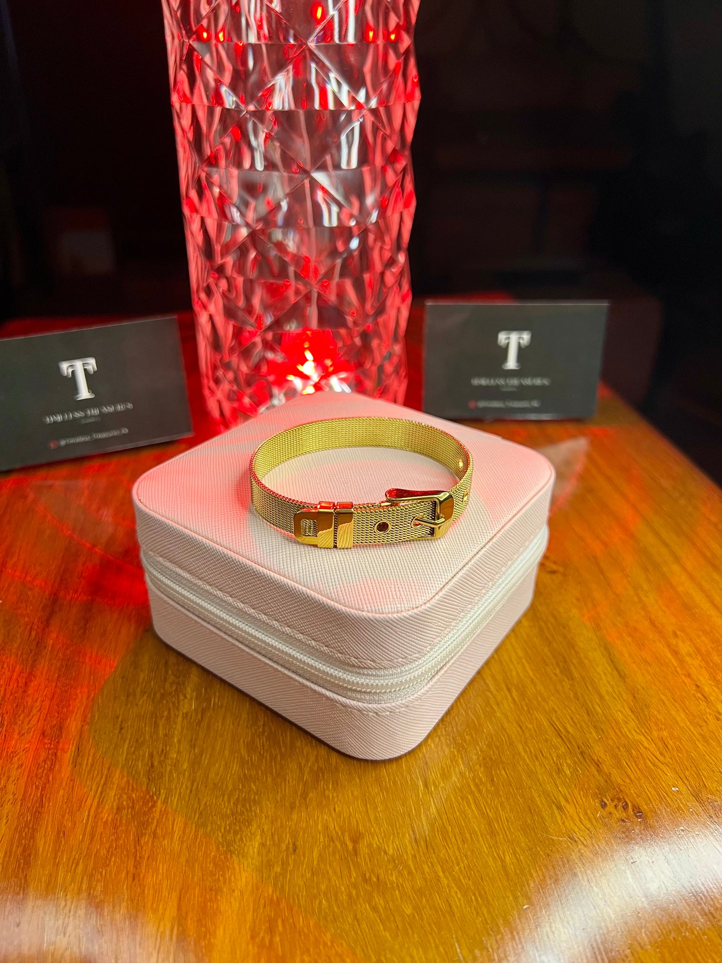 Premium Quality Stainless Steel 18k Veloura Gold Strap
