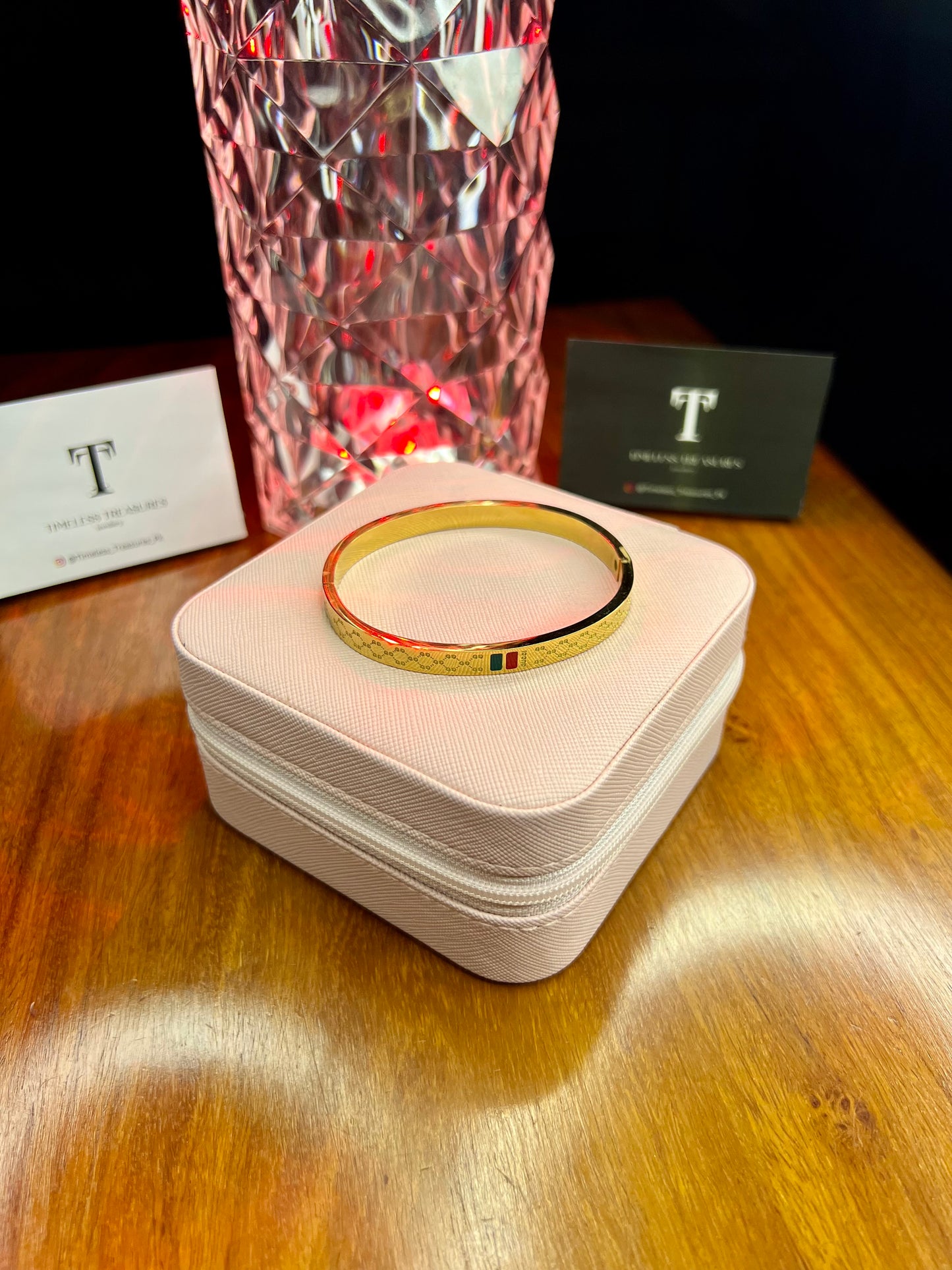 Premium Quality Stainless Steel 18k Gucci Classic Handcuff