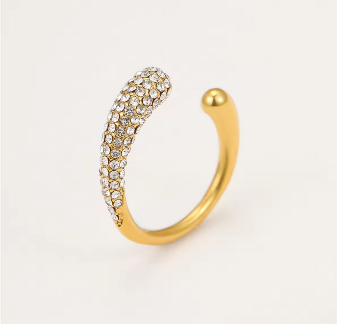 Premium Quality Stainless Steel 18k Majestic Charm Ring